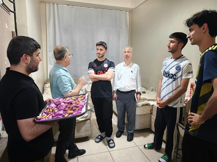 ÖĞRENCİLERE “HOŞ GELDİNİZ” ZİYARETİ
