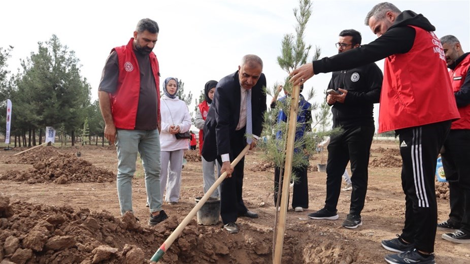 GENÇLİK GELECEK İÇİN FİDAN DİKTİ