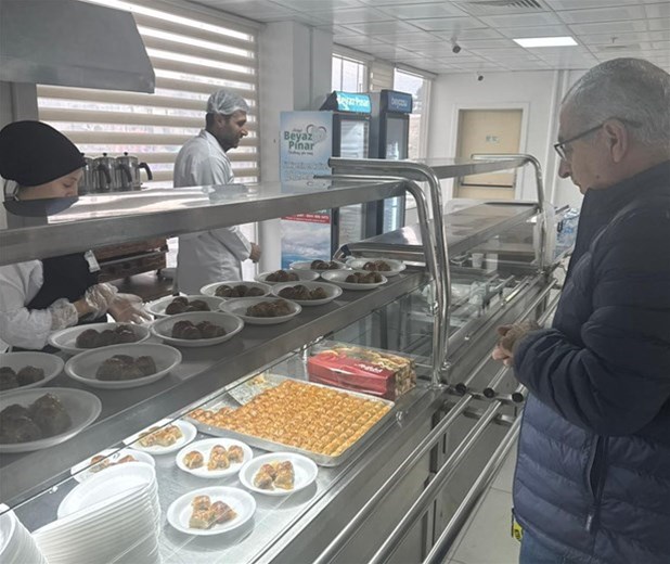 ÖZPERK, YURT YEMEKHANESİ VE KANTİNİNİ DENETLEDİ